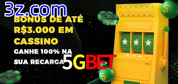 5Gbet melhor bônus de depósito